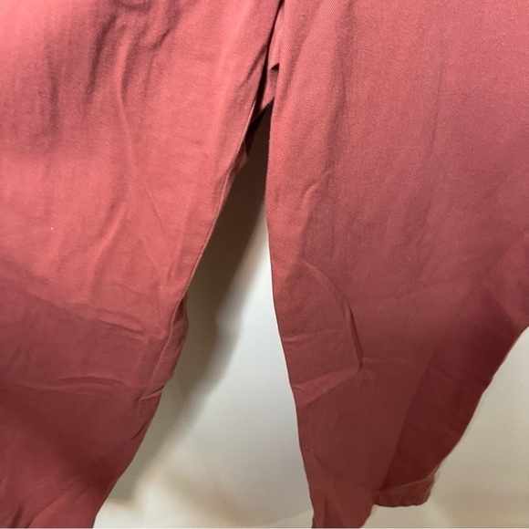 Ilana Kohn Long Sleeve Chichi Utility Coverall Jumpsuit in soft rust red sz XS - Picture 6 of 11